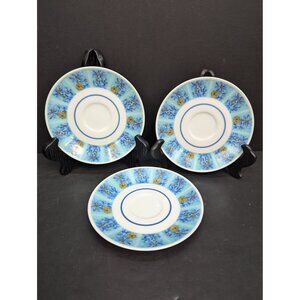 Mikasa Fine China Eclipse Piazza 5781-B Saucer Replacement Set of 3